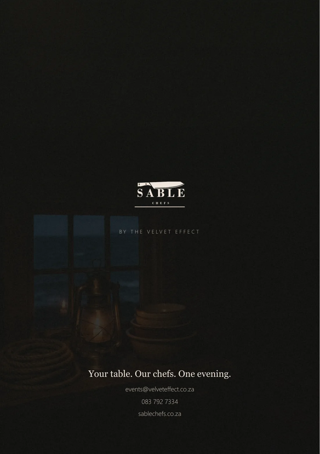 Coastal menu, page 8