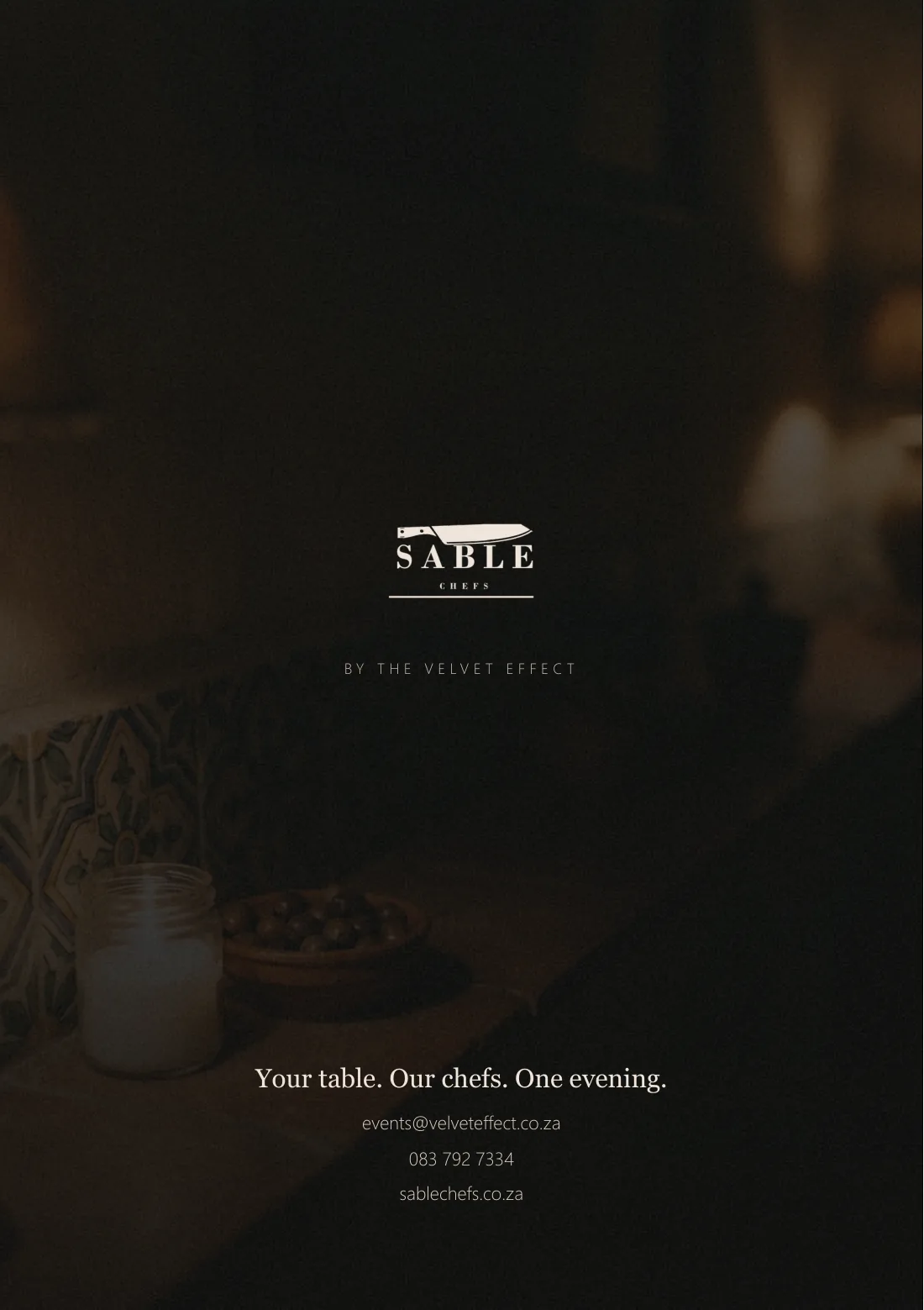 Tapas menu, page 8